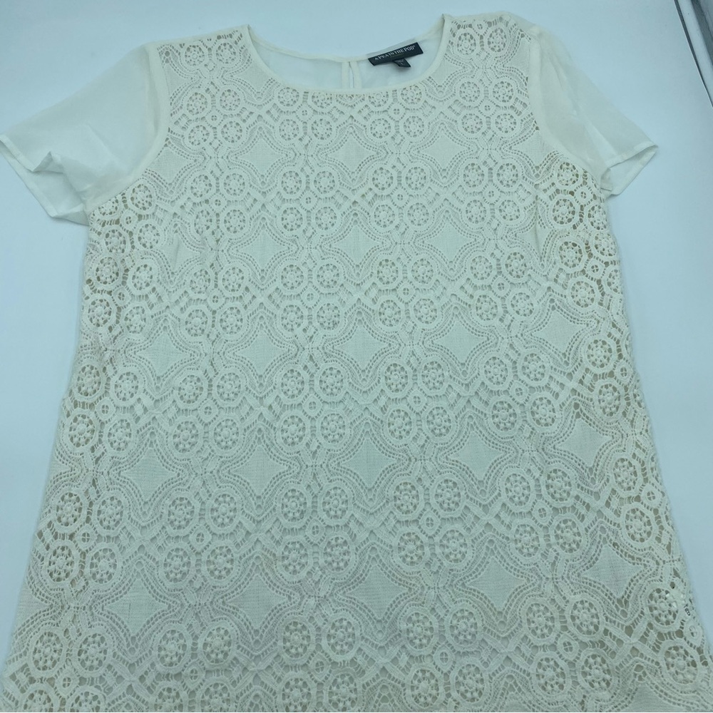 A Pea In The Pod Bohemian Lacy Blouse- Large